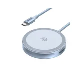 Ugreen Ασύρματος Φορτιστής Qi2 GaN 25W Γκρι (W753) 55959 - Image 4