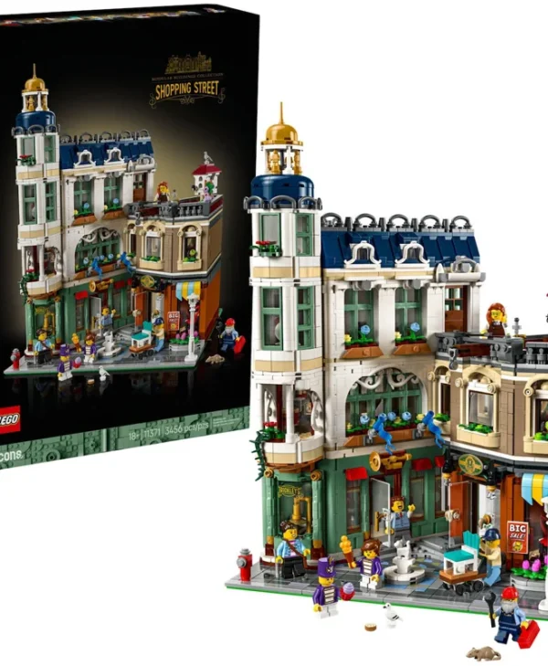LEGO Icons Shopping Street για 18+ Ετών 3456τμχ 11371