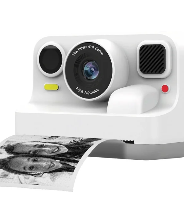 Denver KPC-1374BTW Παιδική Φωτογραφική Μηχανή 48MP Full HD (1080p) με Θερμική Εκτύπωση Λευκή KPC-1374BTW WHITE
