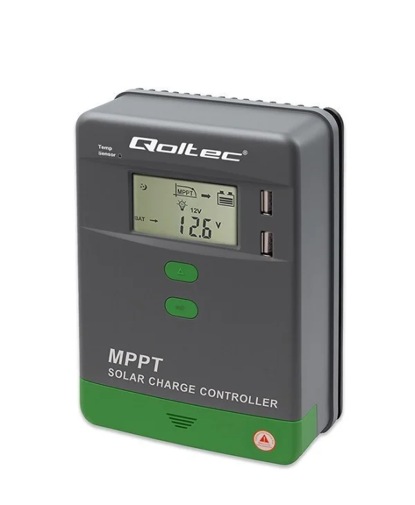 Qoltec Ρυθμιστής Φόρτισης MPPT 10A 53660