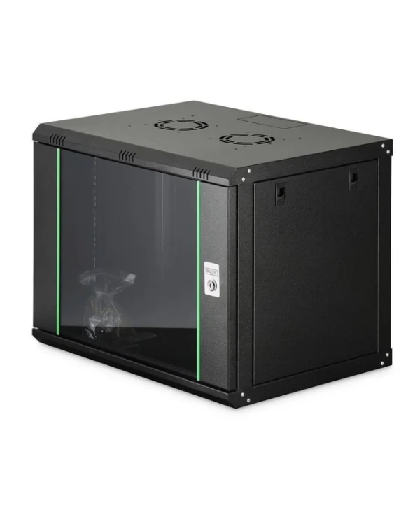 Digitus Επιτοίχια Καμπίνα Rack 19U 60x45cm Μαύρο DN-37105