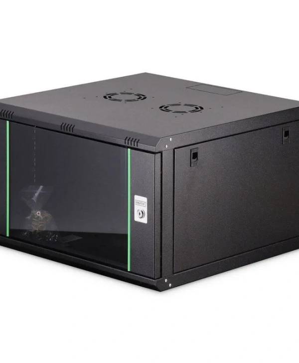 Digitus Επιτοίχια Καμπίνα Rack 19U 60x60cm Μαύρο DN-37103