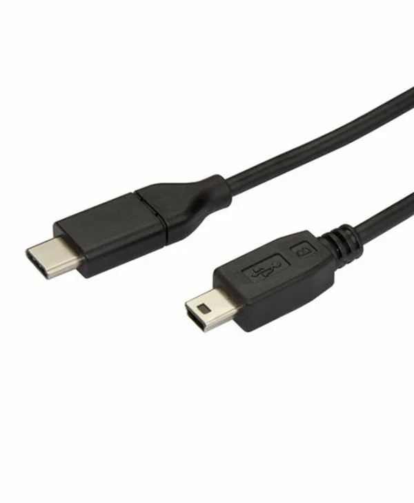 StarTech USB 2.0 Cable USB-C male - mini USB-B male Μαύρο 2m (USB2CMB2M)