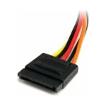 StarTech 15-Pin Sata - 15-Pin Sata Cable 0.3m Πολύχρωμο SATAPOWEXT12 - Image 2