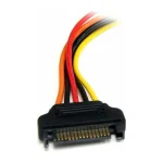 StarTech 15-Pin Sata - 15-Pin Sata Cable 0.3m Πολύχρωμο SATAPOWEXT12 - Image 3