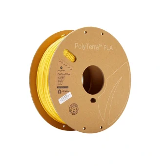 Polymaker Polyterra PLA 3D Printer Filament 1.75mm Savannah Yellow 1kg PM70850