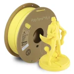 Polymaker Polyterra PLA 3D Printer Filament 1.75mm Savannah Yellow 1kg PM70850 - Image 2