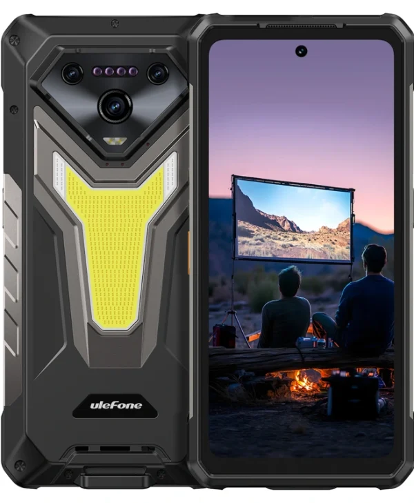 Ulefone Armor 34 Plus 5G Dual SIM (16/512GB) Ανθεκτικό Smartphone Μαύρο UF-A34_PLUS