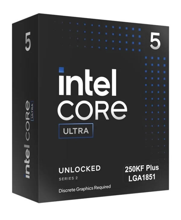 Intel Ultra 5 250KF Plus 4.2GHz Επεξεργαστής 18 Πυρήνων για Socket 1851 σε Κουτί BX80768250KF