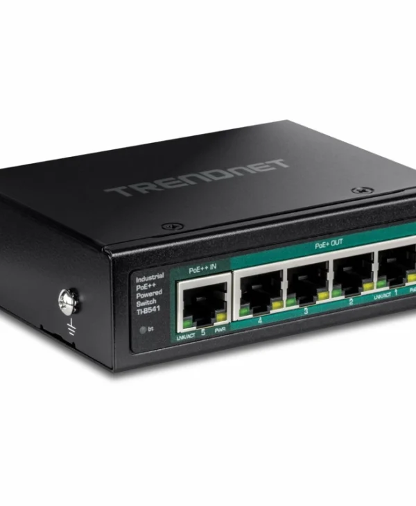Trendnet TI-B541 Unmanaged L2 PoE+ Switch με 5 Θύρες Gigabit (1Gbps) Ethernet