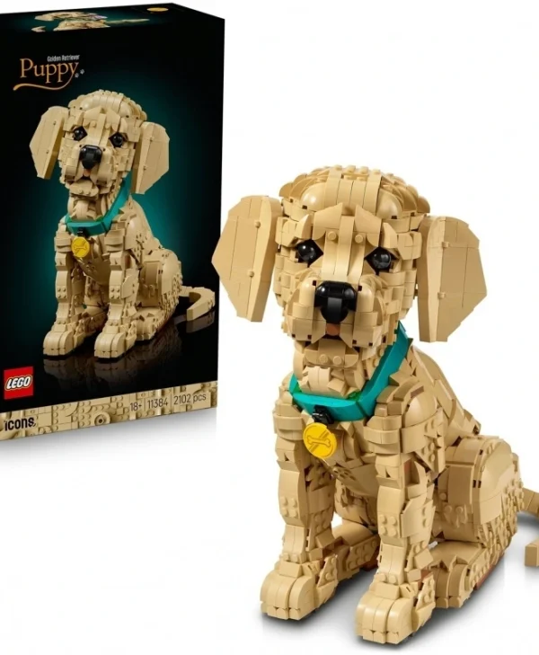 LEGO Icons Golden Retriever Puppy για 18+ Ετών 2102τμχ 11384