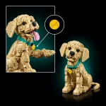 LEGO Icons Golden Retriever Puppy για 18+ Ετών 2102τμχ 11384 - Image 3