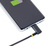 StarTech Angle (90°) USB 2.0 Cable USB-C male - USB-A Μαύρο 0.15m (S55165074) R2ACR-15C-USB-CABLE - Image 2