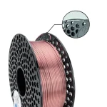 Azurefilm PLA 3D Printer Filament 1.75mm Dark Copper 1kg 1τμχ (Spool) FL171-8004 - Image 3