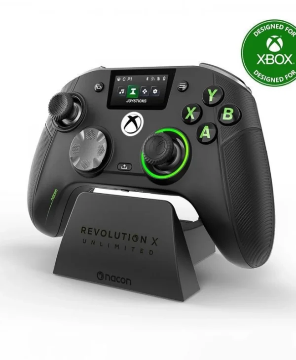Nacon Revolution X Unlimited Ασύρματο & Ενσύρματο Gamepad για PC / Xbox Series Μαύρο Na027983