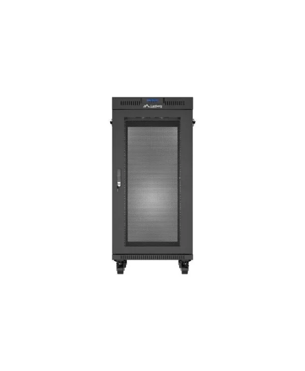 Lanberg Επιδαπέδια Καμπίνα Rack 19U Μαύρο FF01-6824-23BL