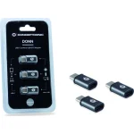 Conceptronic Μετατροπέας USB-C / micro USB male σε USB-C / micro USB female Γκρι 1τμχ DONN05G - Image 3