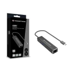 Conceptronic ABBY13B USB-C Αντάπτορας Δικτύου για Ενσύρματη σύνδεση Ethernet - Image 2