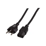 EFB IEC C13 - Schuko Cable 2m Μαύρο (EK537.2V3) - Image 2