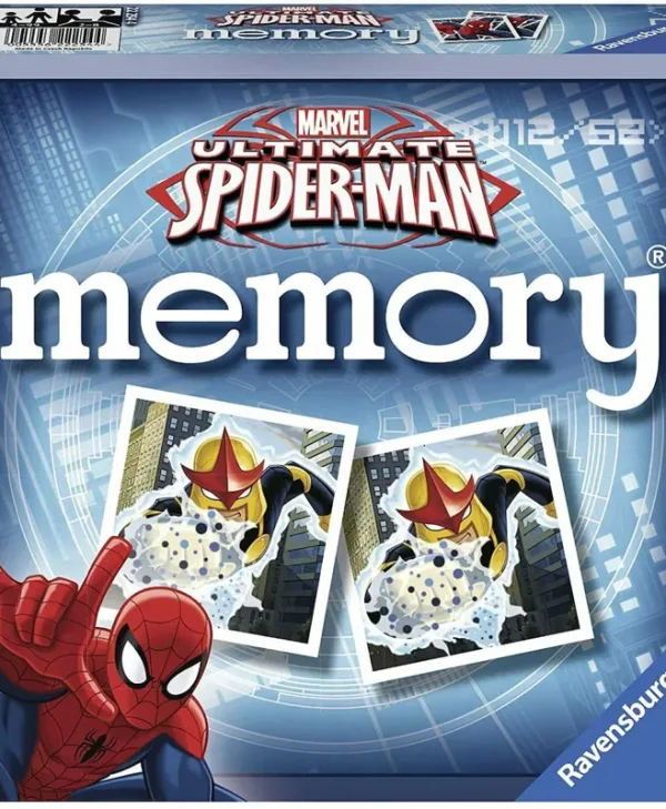 Επιτραπέζιο Παιχνίδι Memory Spiderman για 2-8 Παίκτες 4+ Ετών Ravensburger 22254