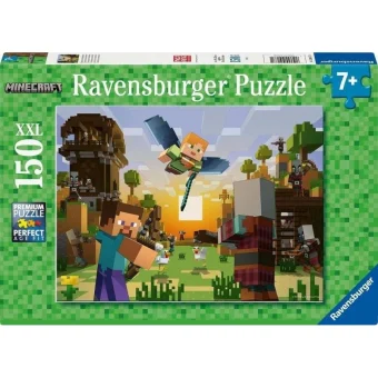 Παιδικό Puzzle Minecraft 150pcs Ravensburger 12004177