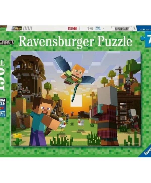 Παιδικό Puzzle Minecraft 150pcs Ravensburger 12004177