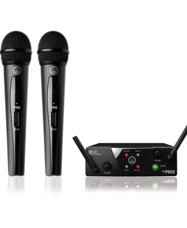AKG WMS 40 MINI2 VOCAL Σετ Ασύρματο Δυναμικό Μικρόφωνο Χειρός για Φωνητικά 030-04-309