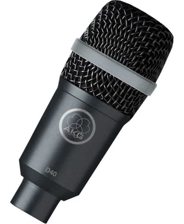 AKG D40 Δυναμικό Μικρόφωνο XLR Shock Mounted για Studio σε Μπλε Χρώμα 030-03-130