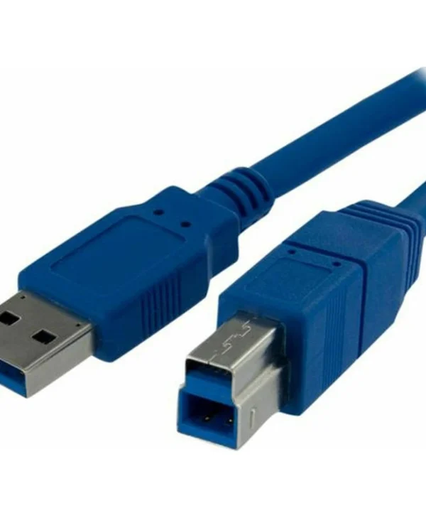 StarTech USB 2.0 Cable USB-A male - USB-B male Μπλε 1m (USB3SAB1M)