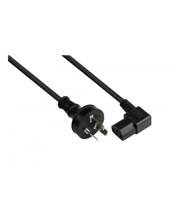 Alcasa IEC C13 - Cable 1.8m Μαύρο P8031-S018