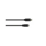 Good Connections Braided USB 2.0 Cable USB-C male - mini USB-A Μαύρο 0.3m 3310-CM003 - Image 2