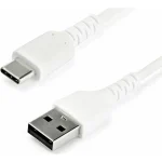 StarTech USB 2.0 Cable USB-C male - USB-A 60W Λευκό 1m RUSB2AC1MW