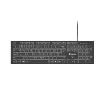 Natec Herring Glow Πληκτρολόγιο Αγγλικό US NKL-2342