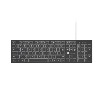 Natec Herring Glow Πληκτρολόγιο Αγγλικό US NKL-2342
