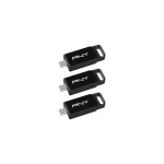 PNY 128GB USB 3.2 Stick Μαύρο P-FD128X3ELC-GE - Image 2