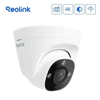 Reolink RP-PCT8M IP Κάμερα Παρακολούθησης 4K Αδιάβροχη με Αμφίδρομη Επικοινωνία και Φακό 2.8mm