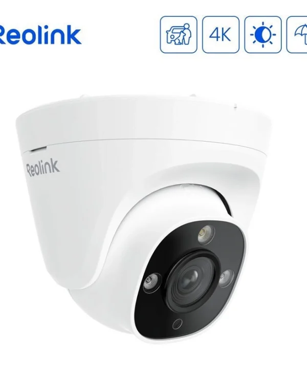 Reolink RP-PCT8M IP Κάμερα Παρακολούθησης 4K Αδιάβροχη με Αμφίδρομη Επικοινωνία και Φακό 2.8mm