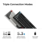 Keychron Q3 Ultra Q3U-M4 Ασύρματο Gaming Πληκτρολόγιο Tenkeyless με RGB φωτισμό (Αγγλικό US) - Image 4
