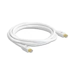 DeLock Cable mini DisplayPort male - mini DisplayPort male 0.5m Μαύρο (83471) - Image 2