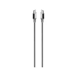 TTEC USB 2.0 Cable USB-C male - USB-C 65W Γκρι 0.3m 2DK50UG