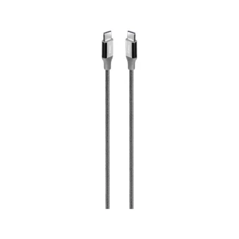 TTEC USB 2.0 Cable USB-C male - USB-C 65W Γκρι 0.3m 2DK50UG
