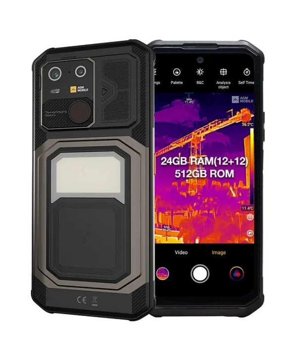AGM G3 PRO 5G Dual SIM (12/512GB) Ανθεκτικό Smartphone Μαύρο AGM_G3PRO_EU002B