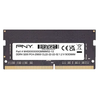PNY Performance DDR4 με Module 1x8GB και Ταχύτητα 3200 για Laptop MN8GSD43200-TB
