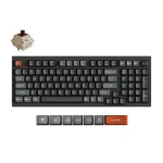 Keychron V5 Ultra 8K V5U-D3 Ασύρματο Gaming Μηχανικό Πληκτρολόγιο 96% με Keychron Silk POM Brown διακόπτες και RGB φωτισμό (Αγγλικό US)