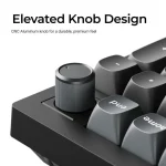 Keychron V5 Ultra 8K V5U-D3 Ασύρματο Gaming Μηχανικό Πληκτρολόγιο 96% με Keychron Silk POM Brown διακόπτες και RGB φωτισμό (Αγγλικό US) - Image 4
