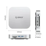 Orico Hub 10 Θυρών με σύνδεση USB-C Ασημί M49P-EU-SV-BP - Image 2