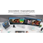 Orico Hub 10 Θυρών με σύνδεση USB-C Ασημί M49P-EU-SV-BP - Image 4