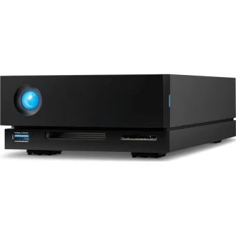 Lacie 1big Dock Thunderbolt 3 / USB-C Εξωτερικός HDD 10TB Multi-Bay Μαύρο STHS10000800