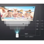 HP MC400 Projector LCD HD Λάμπας LED με Ενσωματωμένα Ηχεία C42LSAA - Image 11