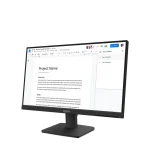 Lenovo ThinkVision S22-4e IPS Monitor 21.5" FHD 1920x1080 με Χρόνο Απόκρισης 4ms GTG 64CBKAT6EU - Image 2